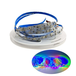 Ws2811 12V SMD 3535 RGB tira de luz flexible en forma de serpiente 60LED/M chip incorporado direccionable Flujo de Carreras de Caballos tira de luz mágica - Product Image 1