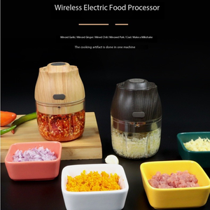 Nouveau Mini Hachoir Électrique Multifonctionnel pour Purée d'Ail, Lame en Acier Inoxydable, Hachoir à Viande, Robot Culinaire Domestique, Trancheuse - Product Image 3