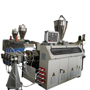 Saluran pembuangan air otomatis penuh pipa Pvc pembuat mesin ekstruder jalur mesin - Product Image 1