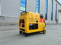 Machine de lavage de voiture à pression d'eau réglable diesel, machine de nettoyage de tuyaux à haute pression, machine de nettoyage commerciale portable