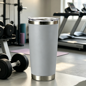Botol Air Stainless Steel Dinding Ganda Vakum Terisolasi, Tumbler Portabel Bergaya Lucu untuk Perjalanan, Luar Ruangan, dan di Mobil - Product Image 4