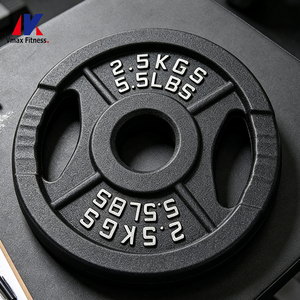 Offre Spéciale – Disques <span class=keywords><strong>de</strong></span> Poids Ronds en <span class=keywords><strong>Fonte</strong></span> Noire à <span class=keywords><strong>2</strong></span> Poignées, 25 <span class=keywords><strong>kg</strong></span>, pour Haltères <span class=keywords><strong>de</strong></span> Musculation à Domicile et en Salle <span class=keywords><strong>de</strong></span> Sport Commerciale - Product Image 5