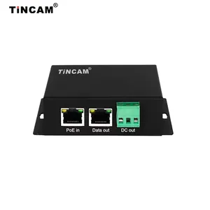 TiNCAM 802.3af/at/bt POE anahtar ayırıcı yüksek güç 30W 60W 90W 12V çıkış Gigabit endüstriyel izole PoE Splitter
