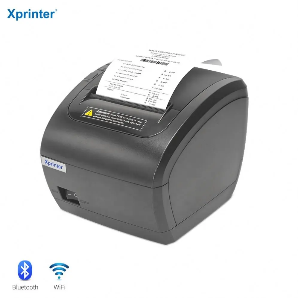 طابعة Xprinter حرارية عالية السرعة للبيع بالجملة ، طابعة ملصقات حرارية ، طابعة استلام الملصقات ، طابعة صغيرة Impresora Portatil