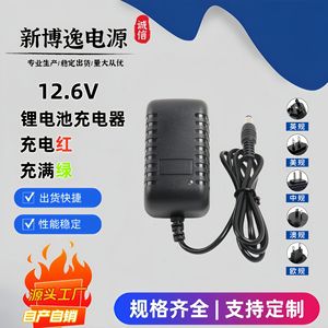 Xby 12.6V Lithium Battery Charger 30W <b>Smart</b> <b>Plug</b>-In For Laptop With Led Indicator - Product Image 5