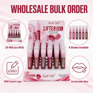 <span class=keywords><strong>Gloss</strong></span> à lèvres repulpant en gel au design torsadé, applicateur coussin, huile brillante pour les lèvres, maquillage hydratant non collant pour les lèvres - Product Image 6
