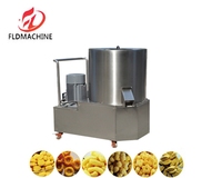 Extrudeuse de snacks soufflés en acier inoxydable pour maïs et riz, petite machine de fabrication de maïs soufflé à petite échelle 100-150 kg/h