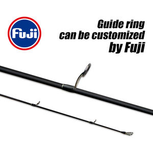 Caña <span class=keywords><strong>de</strong></span> pescar <span class=keywords><strong>de</strong></span> bajura FUJI, juego <span class=keywords><strong>de</strong></span> luz <span class=keywords><strong>de</strong></span> guía personalizada, acción UL/L, 1 pieza, caña <span class=keywords><strong>de</strong></span> carbono giratoria <span class=keywords><strong>de</strong></span> 2,15 M para trucha, pez Roca, lubina - Product Image 3