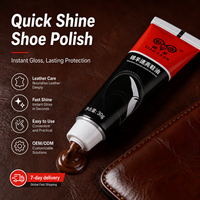 Cubrearañazos Micro de 30g Jinyang, Brillo Instantáneo, Fácil de Limpiar, Caja de Betún para Zapatos, Oculta Pequeños Marcas Superficiales
