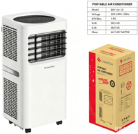 Climatiseur portable, refroidissement, chauffage, déshumidificateur, tout-en-un, fréquence variable, sans installation, petit espace