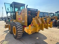 Niveleuse à moteur Caterpillar 140K d'occasion, niveleuse routière Cat 140K, machine de terrassement pour travaux de construction
