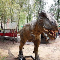 Modèle de dinosaure animatronique réaliste grandeur nature fabriqué à la main par l'usine Cetdino Zigong.