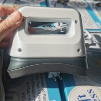 Mesin Press Panas Mini Manual EU 220V, Laris Manis, Portabel untuk Pakaian, Sepatu, Bola, Sublimasi, Transfer Logo Genggam
