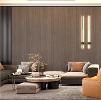 Panneau mural en alliage d'aluminium, résistant à l'humidité et à la déformation, villa, meubles et décoration intérieure, mobilier métallique