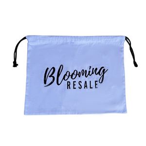 Pochette en coton naturel pour cosmétiques, fard à paupières, lotion corporelle, soins de la peau, avec cordon de serrage, prix d'usine - Product Image 1