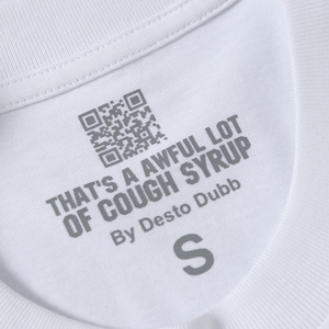 T-shirt Personalizzata 'That's <span class=keywords><strong>a</strong></span> Awful Lot of Cough Syrup' 100% Cotone, Abbigliamento Uomo, Nuova Moda Streetwear, Maglietta Personalizzata - Product Image 4