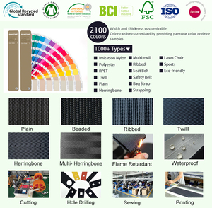 Mô hình xương cá tùy chỉnh độ bền cao polyester nylon vải nhảy điểm phản xạ kéo Dây Xích Chó 2 trong 1 - Product Image 5