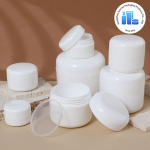 Pot cosmétique en plastique PP personnalisé, petit et grand format, pour gommage et crème contour des yeux, 30g, épaissi, avec bouchon à vis - Product Image 2