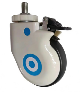 Rueda Giratoria de 5 Pulgadas <span class=keywords><strong>para</strong></span> Cama de Hospital, Personalizada de Fábrica, <span class=keywords><strong>para</strong></span> Uso en Salas - Product Image 1