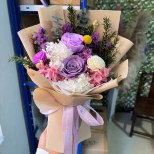 2025 cadeaux de saint valentin pour toujours <span class=keywords><strong>rose</strong></span> éternelle pour toujours bouquets de fleurs fleurs séchées bouquet de roses conservées <span class=keywords><strong>avec</strong></span> <span class=keywords><strong>vase</strong></span> - Product Image 6