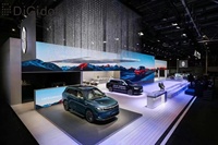 Chaîne d'éclairage de fil d'imagerie 3D 360 degrés RGB Concept projet Led Point matrice Pixel scène décoration lumière DMX