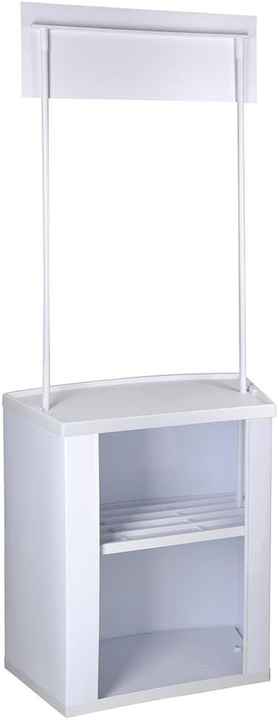 Foldable Promotion Counter Table - Ideal for Trade Shows