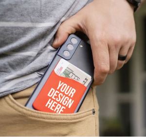 Regalos Personalizados, Porta Tarjetas de Crédito Impresos a Todo Color, Porta Tarjetas de Silicona para Teléfono Celular - Product Image 4