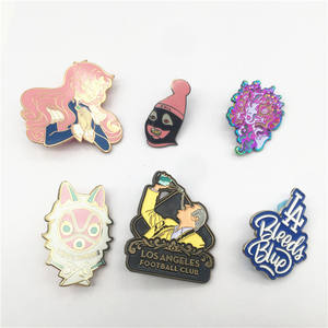 เข็มกลัดโลหะรูปพิซซ่าฮัทแบบกำหนดเองสำหรับผู้ชายลายเสือสำหรับคนรัก - Product Image 5