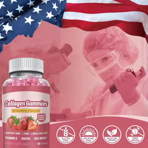 Oem nhãn hiệu riêng bổ sung 3 để 1 phức tạp bổ sung vitamin C Biotin rêu biển Gummies cho da - Product Image 3