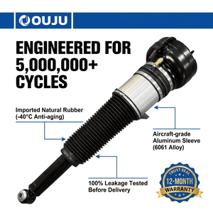 อะไหล่รถยนต์คุณภาพสูง OUJU สำหรับ Audi A8D4 A8 S8 D4 4H ปี 2009-2018 ชิ้นส่วนช่วงล่าง 4H0616001AM โช้คอัพหลังแบบถุงลม - Product Image 2