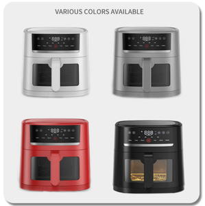 Freidora de Aire Digital Inteligente OEM con Wifi, Venta al por Mayor, Profesional, 4L 6L 8L, con Ventana Visible para Uso Doméstico - Product Image 6