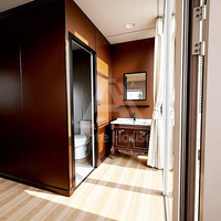 Smart Apple Cabin B&B Kapsul Ruang Angkasa Rumah Mobile Baja dengan Desain Villa & Kamar Tidur untuk Area Pemandangan Indah Hotel Kontainer Kantor Toko