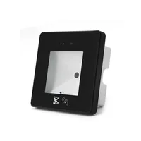 Pembaca Kontrol Akses Kode QR 2D Barcode RFID Antarmuka Wiegand TTL RS232 RS485 125Khz/1356Mhz 12V