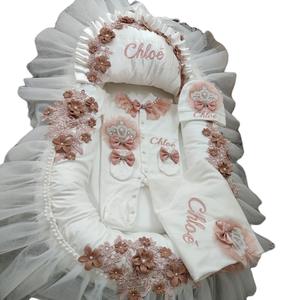 Оптовая Продажа с фабрики/OEM кровать в кроватку детская Успокаивающая кровать наклон спальное гнездо Подушка цельный комплект подарочной коробки для новорожденных - Product Image 5