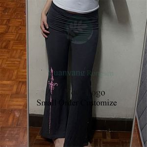 Nuovi Pantaloni Yoga a Zampa d'Elefante Effetto Nudo per Donne - Product Image 1