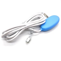 Cable de silicona con botón de llamada para enfermera, Conector de teléfono estéreo, dos botones, 3 metros, nuevo diseño