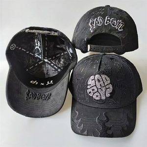 Gorra de Béisbol 31H Colección <span class=keywords><strong>Dy</strong></span> de 5 Paneles, Lona Satinada con Estampado de Personajes, Ajuste Universal de Alta Densidad, Estilo Urbano, Servicio OEM/ODM - Product Image 1