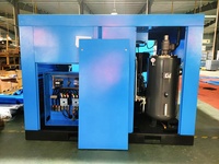 Compresseur d'air à vis basse pression à deux étages 110KW compresseur d'air 4bar 5bar 110kw compresseur d'air à vis industriel