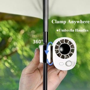 Kipas Mobil Portabel Hipacool, Dapat Diputar 360 Derajat, 100 Kecepatan Angin, <span class=keywords><strong>12V</strong></span> USB Rechargeable, Kipas Listrik Mini Rendah Kebisingan, Dapat Dijepit di Mana Saja - Product Image 4