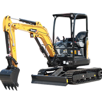Mini excavatrice SY26U-compacte et puissante-Assistant de construction Excavatrice de 2,6 tonnes