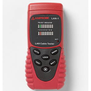 แอมโพรบ LAN-1 เครื่องทดสอบสายเคเบิล LAN RJ45/BNC เครื่องทดสอบเครือข่าย การทดสอบความต่อเนื่อง - Product Image 2