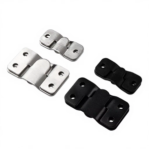 Support mural réglable en acier inoxydable pour lit, fixation invisible, design moderne - Product Image 1