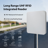 Lector RFID UHF de Largo Alcance Tagread 860-960MHz, RS232/Material ABS, Distancia de Lectura de 0-15m, Control de Acceso con Tarjeta SIM 4G Opcional
