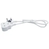 Industriële Britse Standaard Stekker Socket Uk Plug Naar Een Stopcontact Uitbreiding Power Cord Kabel