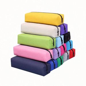 <b>Small</b> Pen case in Stock Customizable Leather Simple and Cute Pen case for Primary School Students Cosmetic Product Storage Bag - Product Image 2