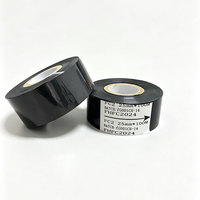 Ruban de marquage à chaud noir compatible OEM pour le codage de la date de péremption des emballages alimentaires et pharmaceutiques