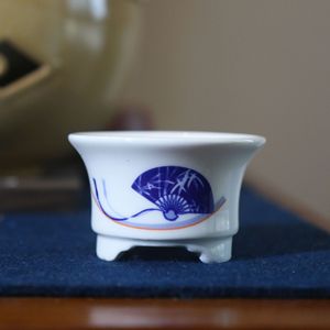 Maceta de Cerámica Clásica en Miniatura, Tamaño Palma, de Porcelana, para Cultivo de Hongos - Product Image 1