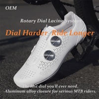 Lacets élastiques sans nœud avec cadran métallique personnalisé, boucle pivotante en fil métallique rotatif, lacets à verrouillage rapide pour chaussures de vélo et de cyclisme