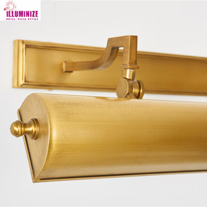 Lámpara <span class=keywords><strong>de</strong></span> <span class=keywords><strong>Pared</strong></span> LED E26 para <span class=keywords><strong>Cuadros</strong></span>, Aplique <span class=keywords><strong>de</strong></span> Latón <span class=keywords><strong>con</strong></span> Cuerpo <span class=keywords><strong>de</strong></span> Cobre para Baño y Biblioteca - Product Image 5
