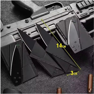 portable card knife folding knife creative business knife outdoor mini knife - Product Image 5